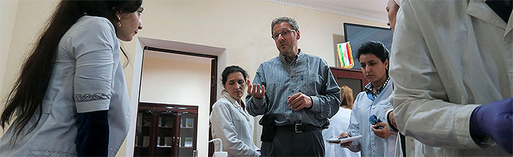 Ilya Raskin teaching GIBEX workshop