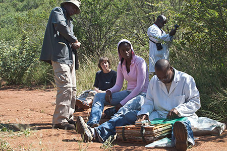 GIBEX training in Botswana.