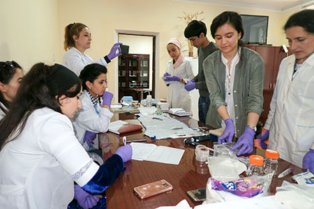 GIBEX training in Tajikistan.